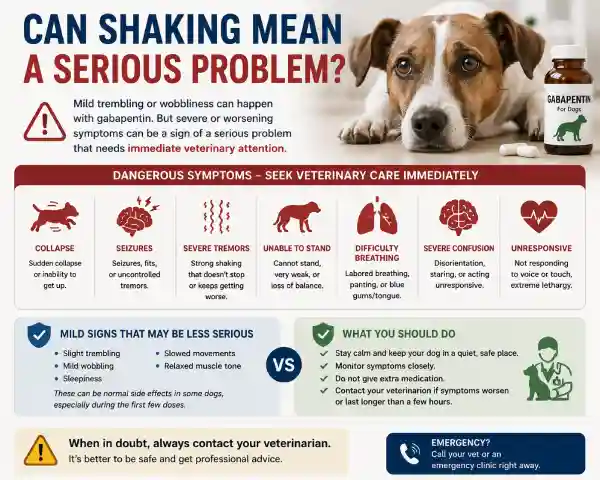 Why Is My Dog Shaking After Gabapentin? 