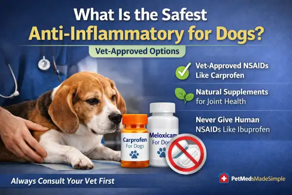What Is the Safest Anti-Inflammatory for Dogs?