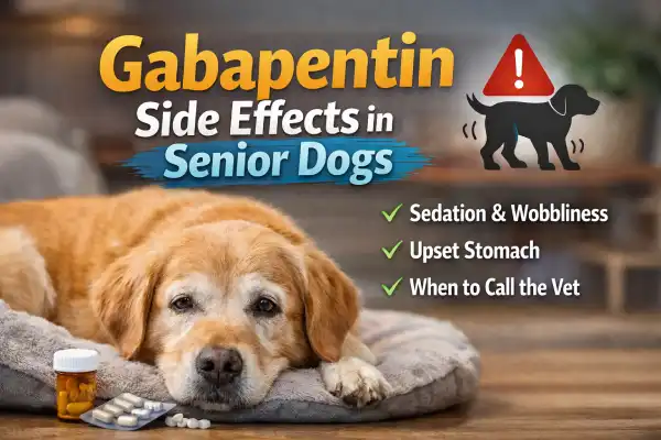 Gabapentin Side Effects in Senior Dogs