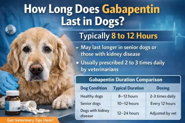 How Long Does Gabapentin Last in Dogs
