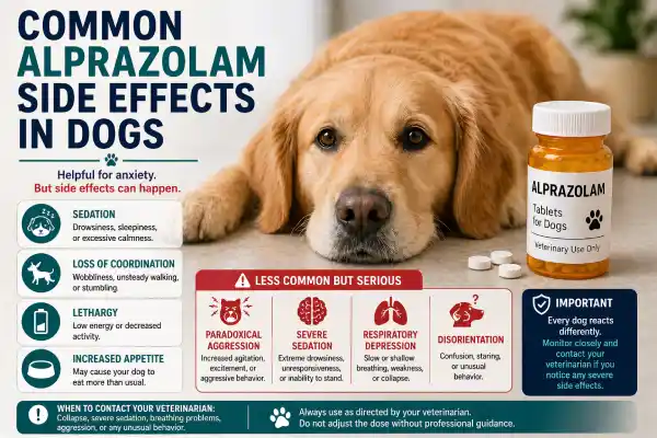 Alprazolam Side Effects in Dogs