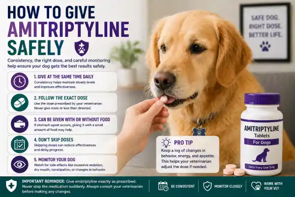 Amitriptyline Dosage for Dogs