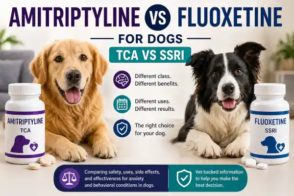 Amitriptyline vs Fluoxetine for Dogs