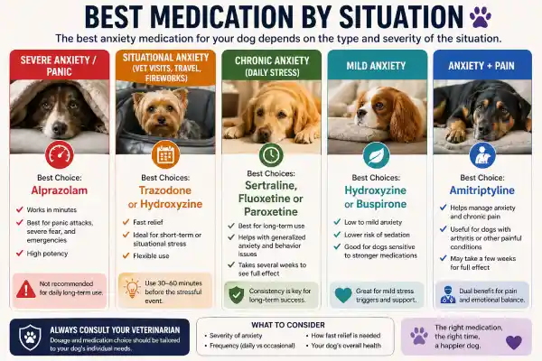 Best Anxiety Medication for Dogs