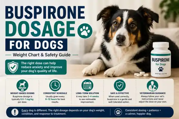 Buspirone Dosage for Dogs