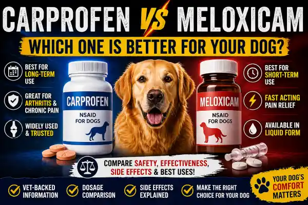 Carprofen vs Meloxicam for Dogs