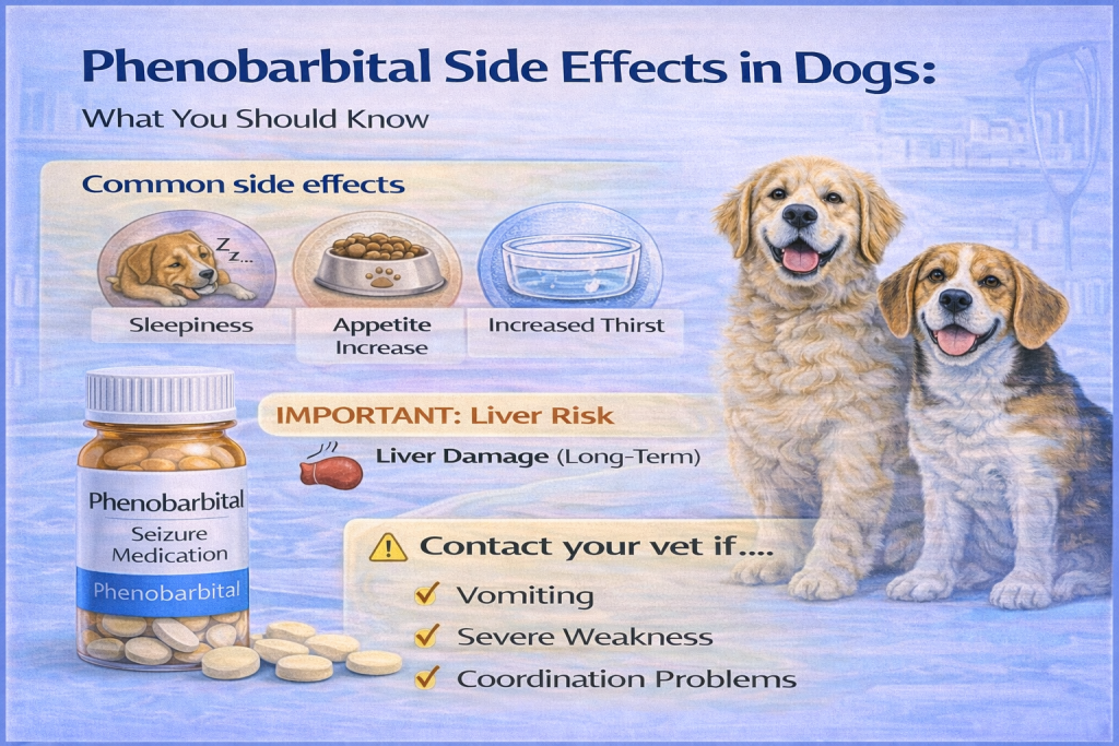 Phenobarbital Side Effects in Dogsr dogs, gabapentin vs phenobarbital