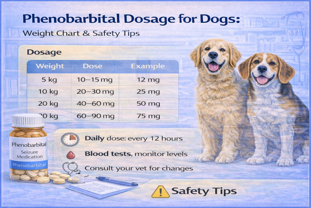 Phenobarbital Dosage for Dogs