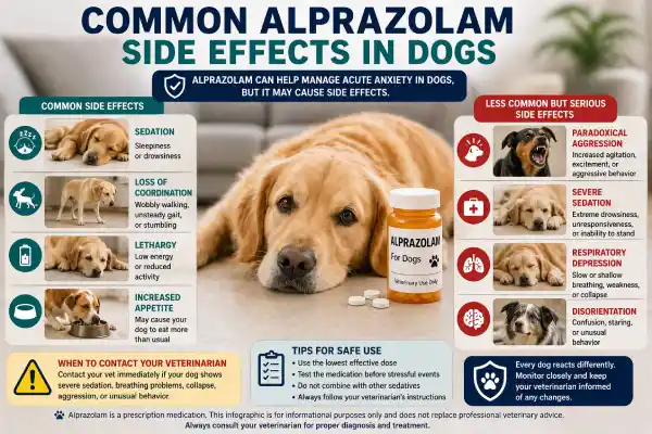 Alprazolam Side Effects in Dogs