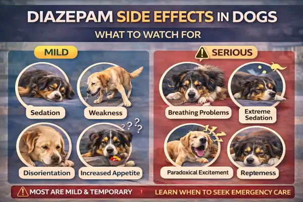 Diazepam Side Effects in Dogs