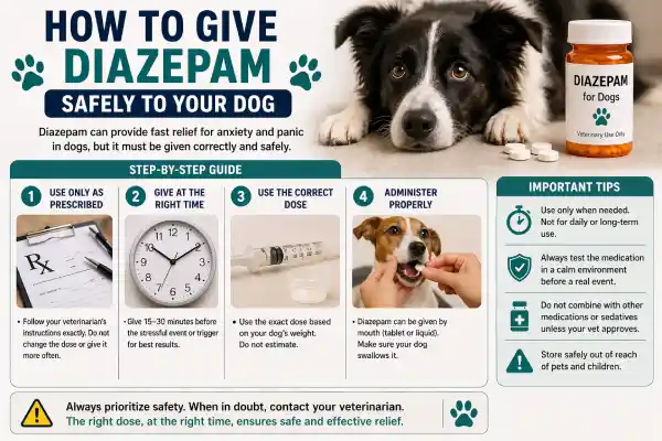 Diazepam for Dogs with Anxiety