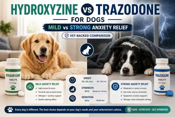 Hydroxyzine vs Trazodone