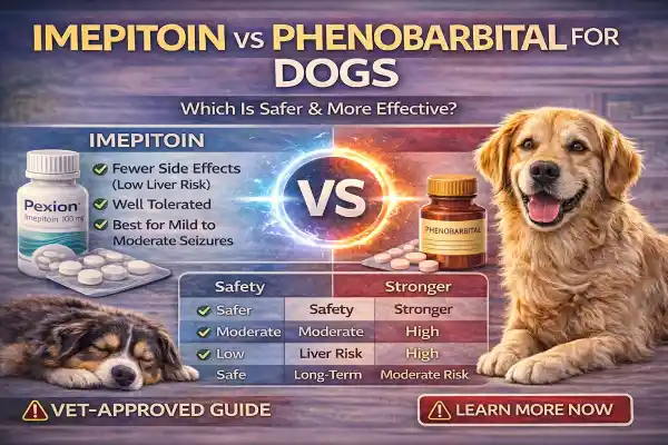 Imepitoin vs Phenobarbital
