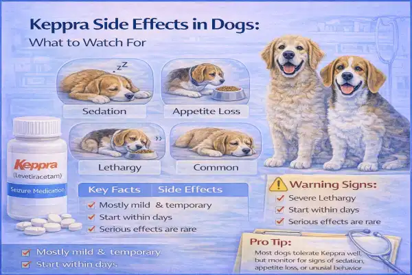 Keppra Side Effects in Dogs