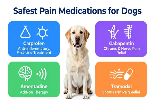 Safest Pain Medication for Dogs 