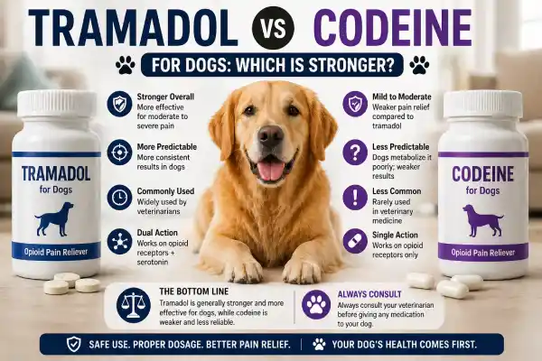 Tramadol vs Codeine for Dogs