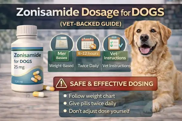 Zonisamide Dosage for Dogs
