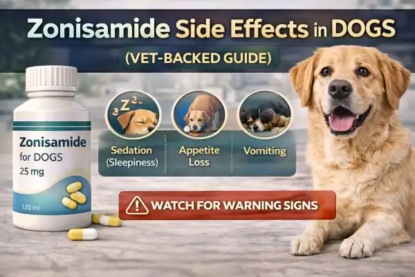 Zonisamide Side Effects in Dogs
