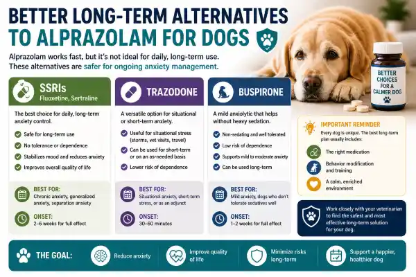Can Alprazolam Be Used Daily in Dogs