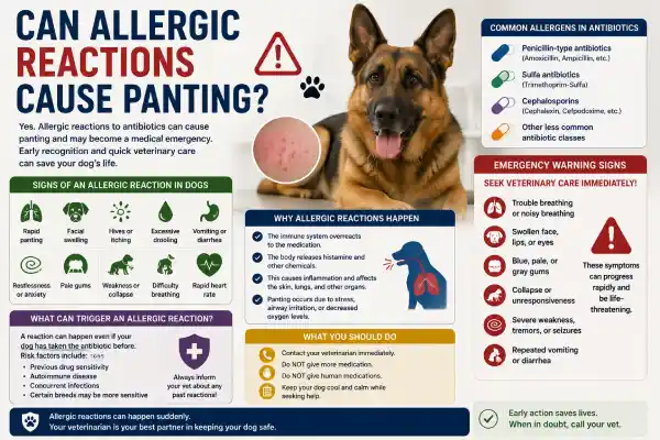 Why Is My Dog Panting After Antibiotics