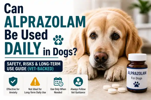 Can Alprazolam Be Used Daily in Dogs