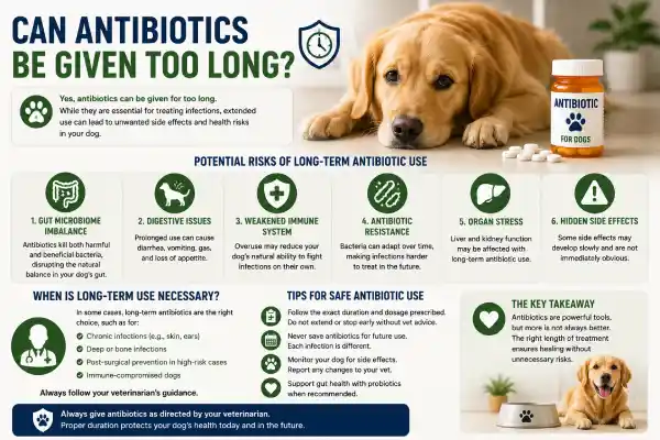 How Long Should Dogs Stay on Antibiotics