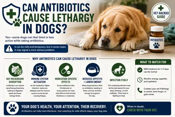 Can Antibiotics Cause Lethargy in Dogs