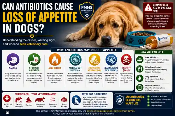 Can Antibiotics Cause Loss of Appetite in Dogs?