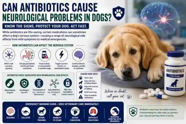 Can Antibiotics Cause Neurological Problems in Dogs?