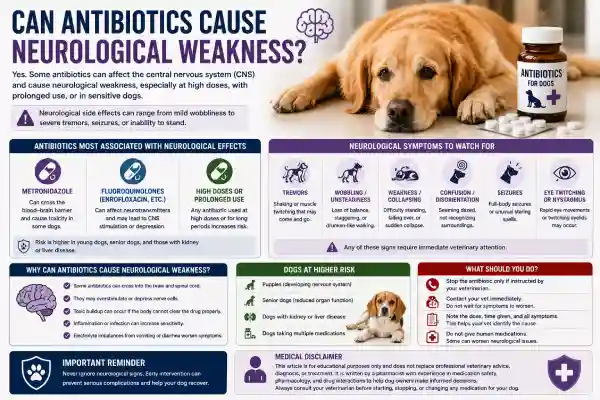 Can Antibiotics Cause Weakness in Dogs?