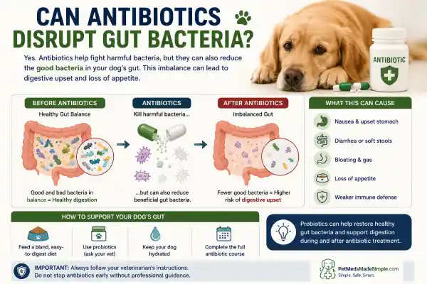 Why Does My Dog Refuse Food After Antibiotics