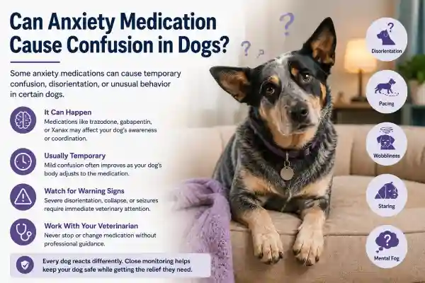 Can Anxiety Medication Cause Confusion in Dogs