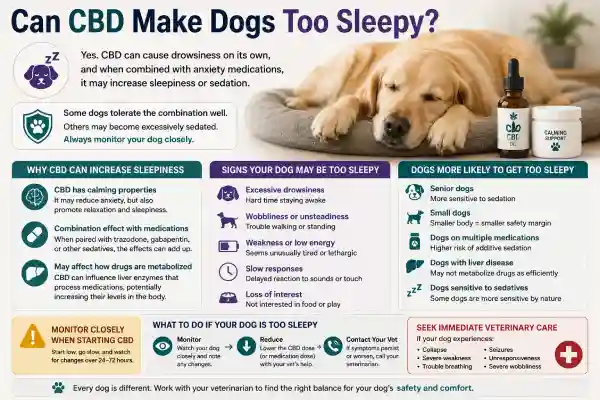 Can Dogs Take CBD With Anxiety Medication?