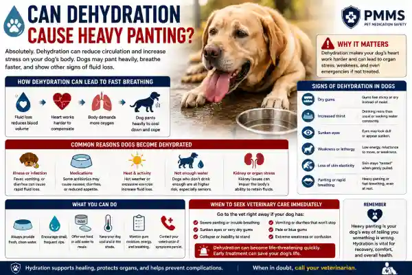 Why Is My Dog Breathing Fast After Antibiotics?