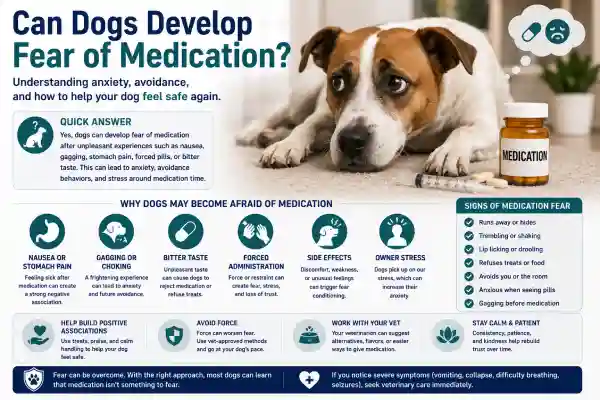Can Dogs Develop Fear of Medication