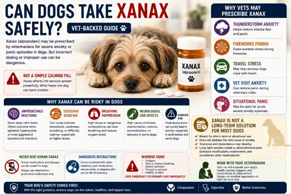 Can Dogs Take Xanax Safely