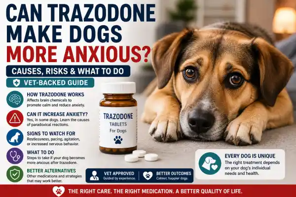 Can Trazodone Make Dogs More Anxious?