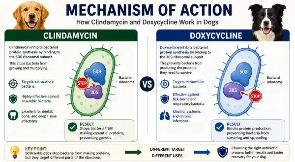 Clindamycin vs Doxycycline for Dogs