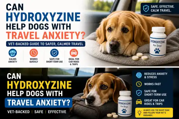 Can Hydroxyzine Help Dogs with Travel Anxiety?