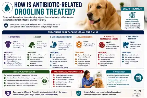 Why Does My Dog Drool After Antibiotics