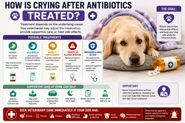 Why Is My Dog Crying After Antibiotics