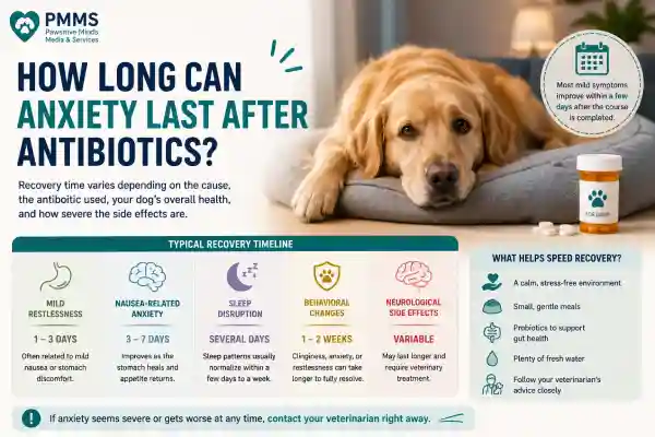 Can Antibiotics Cause Anxiety in Dogs?