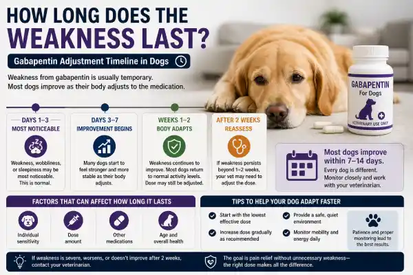 Can Gabapentin Cause Weakness in Dogs?