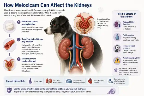 Can Meloxicam Cause Kidney Damage in Dogs?