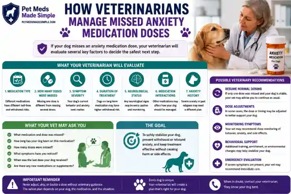 What Happens If My Dog Misses Anxiety Medication?