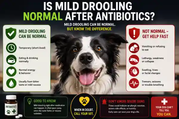 Why Does My Dog Drool After Antibiotics