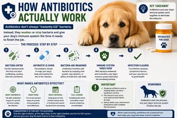 Miss a Dose of Antibiotics in Dogs