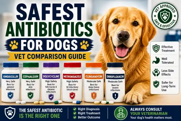 Safest Antibiotics for Dogs