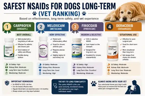 Safest NSAID for Dogs