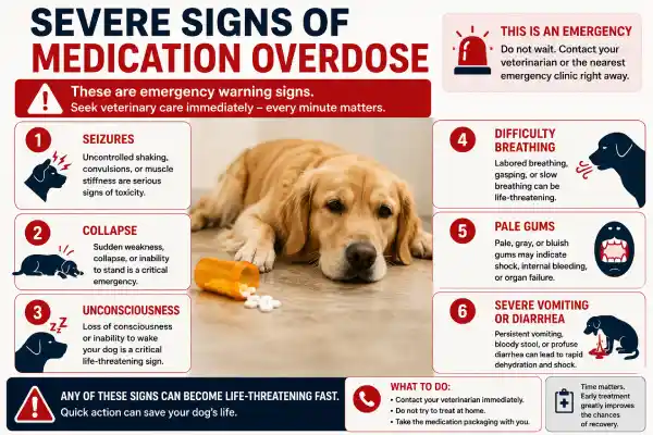 Signs of Medication Overdose in Dogs